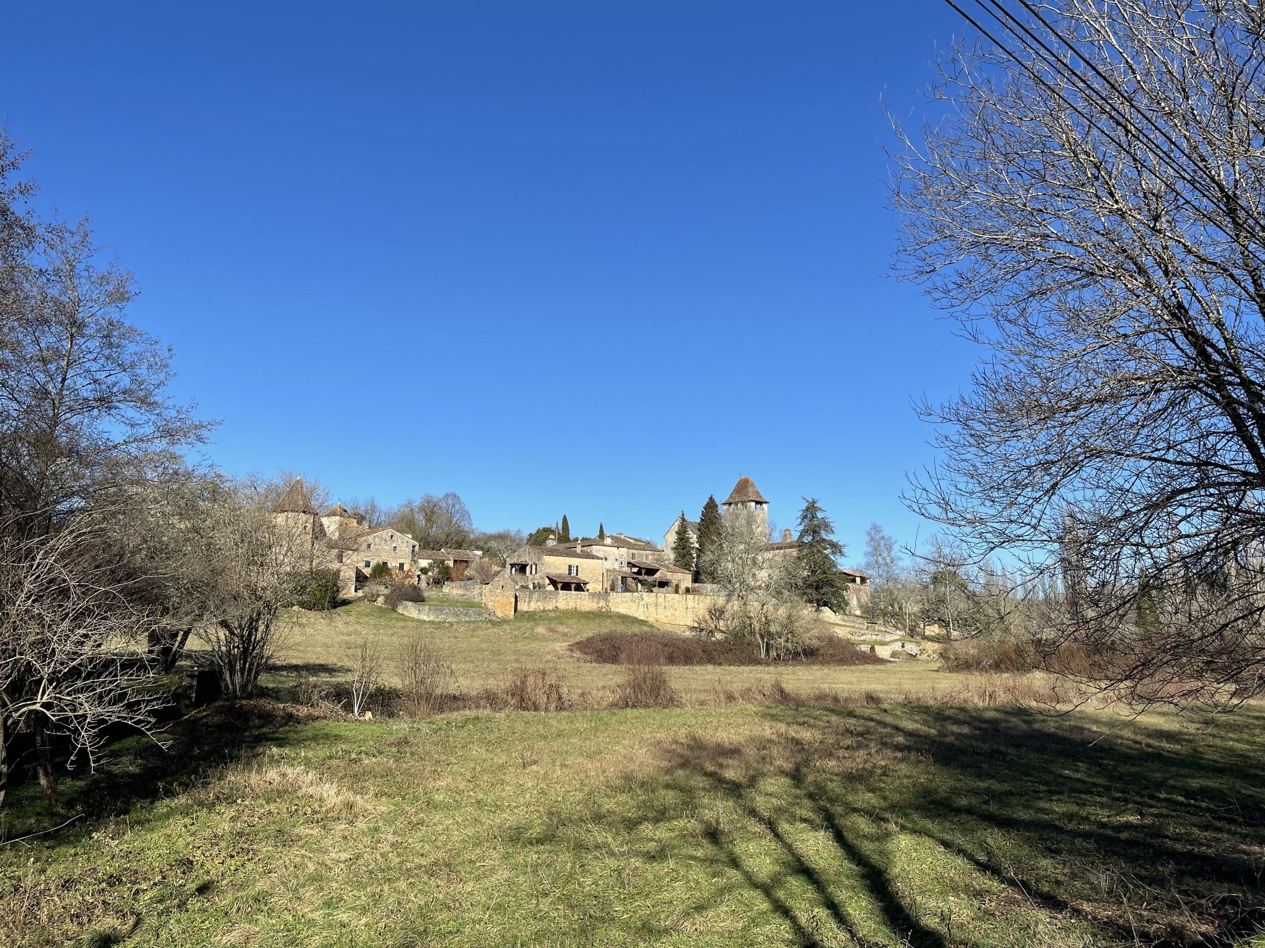 Saint Avit in the Gavaudun valley